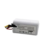 New 14.4V 2600mAh 3500mAh Rechargeable Lithium  Battery  for Mi Robot Vacuum Cleaner Mop 2 Lite MJSTL Spare battery 2
