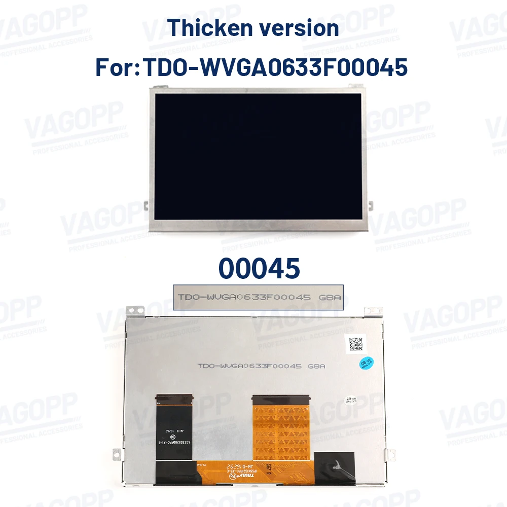6.5 inch Touch Screen Car Display Monitor for VW MIB 682C/D/E/F/G Radio MIB 200B/H/M/D Navigation Player LCD STD2 PQ NAV Setting car display monitor lcd display car display assembly