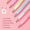 Glue Pen Solid Glue Stick Pen-shaped Handmade Glue Pen Dot Candy Color Quick-drying High Viscosity Students Scrapbook Stationery 2
