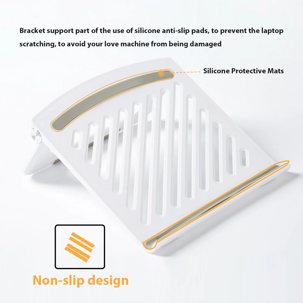 Notebook Kickstand For Macbook Pro Foldable Heat dissipation Stand Holder For Xiaomi Lenovo 10-17 in Portable Laptop Stands