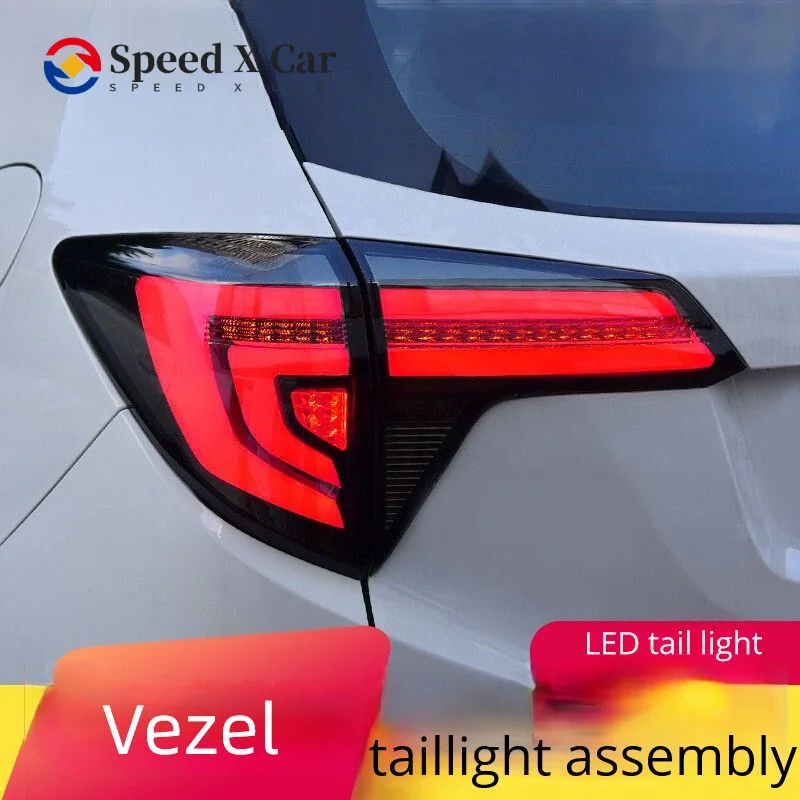 

Модифицированные светодиодные ходовые огни Honda Vezel, стоп-сигналы, светодиодный сигнал поворота воды