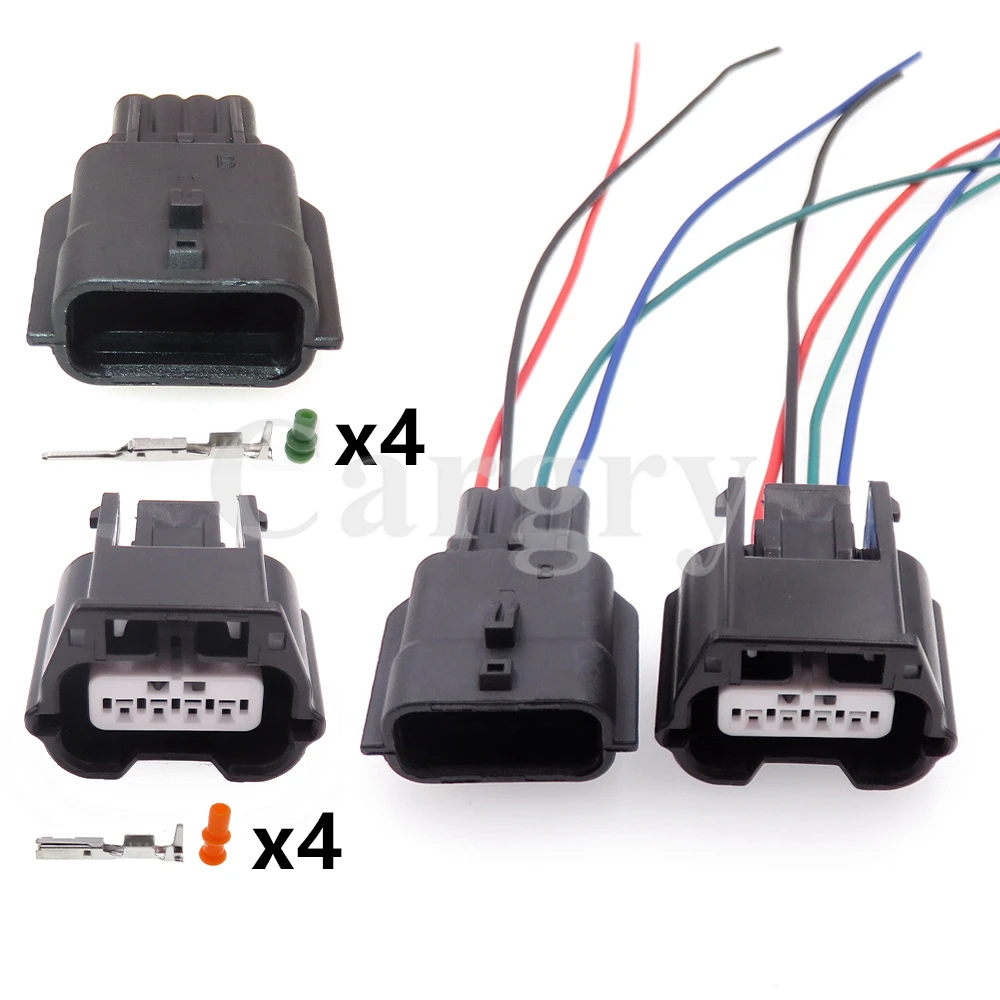 

1 Set 4P Car Intake Pressure Sensor Wiring Socket 7282-8853-30 7283-8853-30 Auto Air Flowmeter Wire Socket