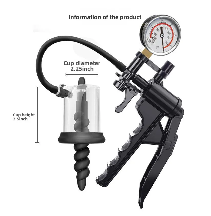 Comrade Sm Vacuum Negative Pressure Anal Stripper Anal Stopper Toy_voghion.com
