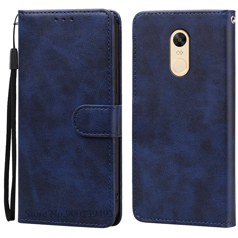 Leather Flip Wallet Case