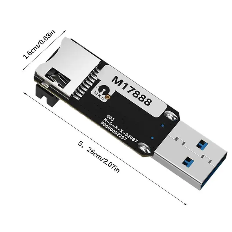 3D 프린터 부품, USB 3.0 액세서리 리더 카드, 쓰기 작업용 3D 프린터 도구, 높은 읽기 속도, MKS EMMC 모듈