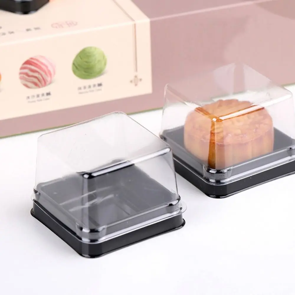 50Pcs Clear Mini Cupcake Boxes Dome Lid Plastic Dessert Holders Transparent Baking Cont... - SKU CMCB1317 - UGI Packaging