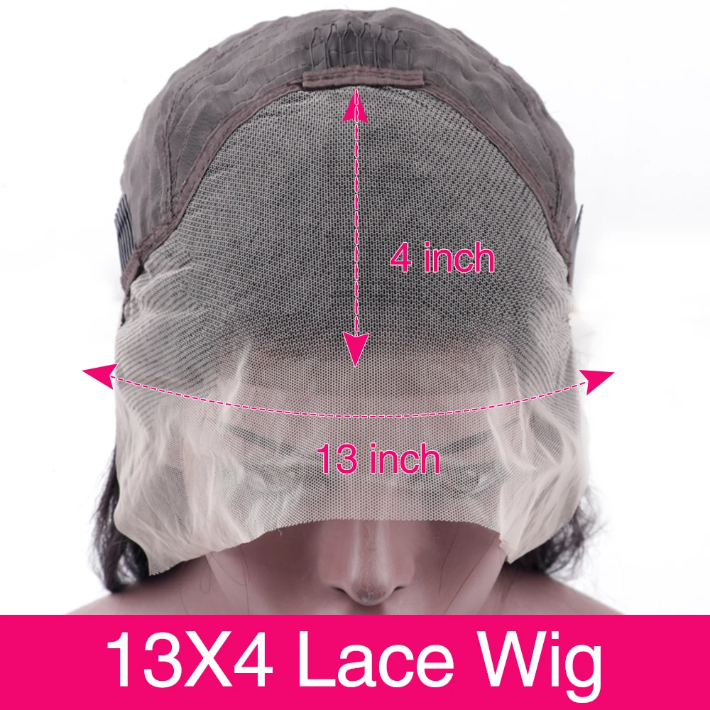 36 Inch Body Wave Lace Front Wigs Human Hair Wigs 13x4 Lace Frontal Wig Transparent HD Pre plucked Brazilian Remy Wig