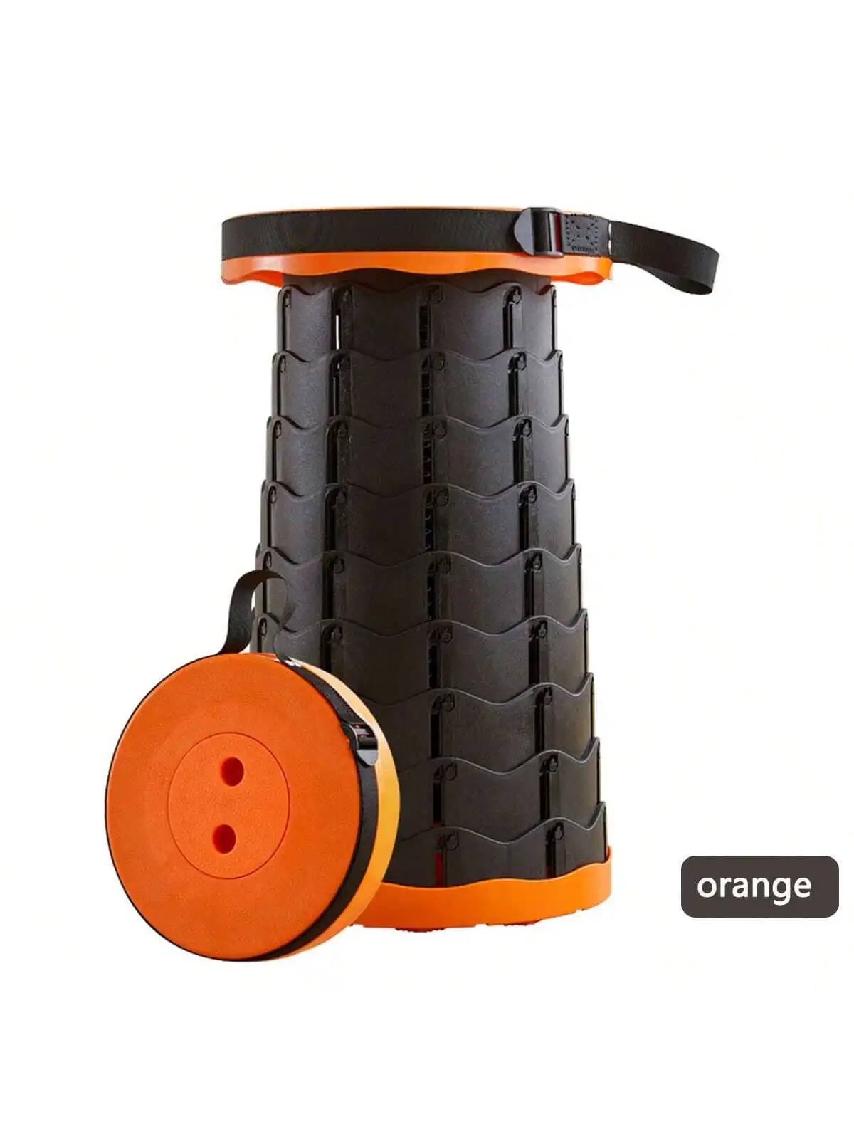 Retractable Stool Outdoor Telescopic Folding Travel Queue Portable Adjustable Height Fishing