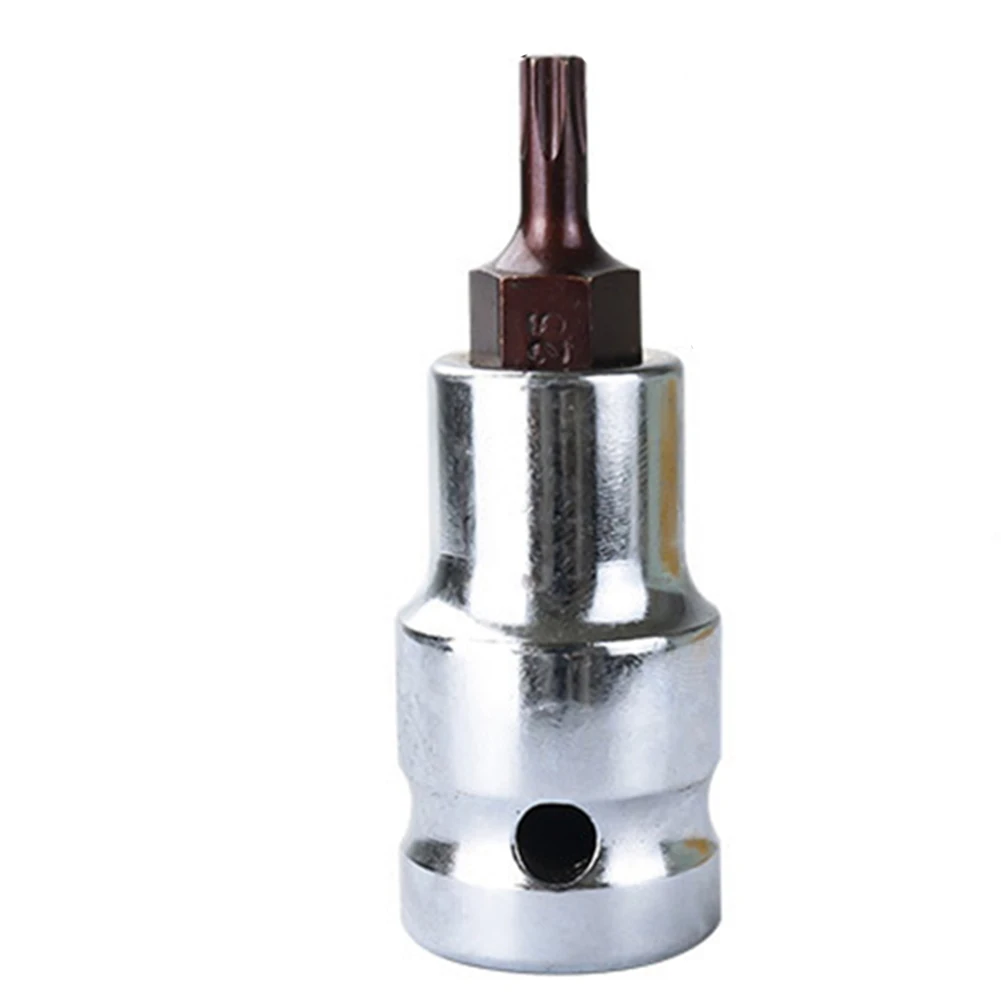 1pc T20-T70 Hex Kopf Schraubendreher Bit Torx Bit Steckdosen 1/2 zoll Steckschlüssel Schlitz Spitze Schraubendreher Bit Hand werkzeuge – Detail 9