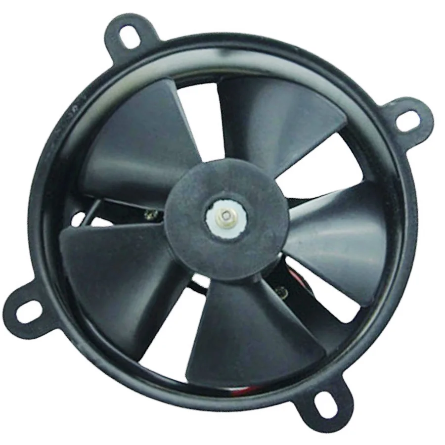 Universal 12V 6" Motorcycle Water Tank Accessories 150cc 200cc Quad Dirt Bike ATV Buggy Slim Electric Cooling Radiator Fan