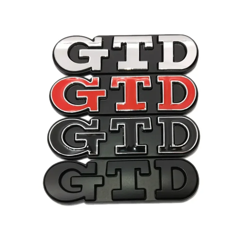 1pcs-Car-3D-Metal-GTD-Decals-Head-Grill-Emblem-Rear-Badge-For-VW ...