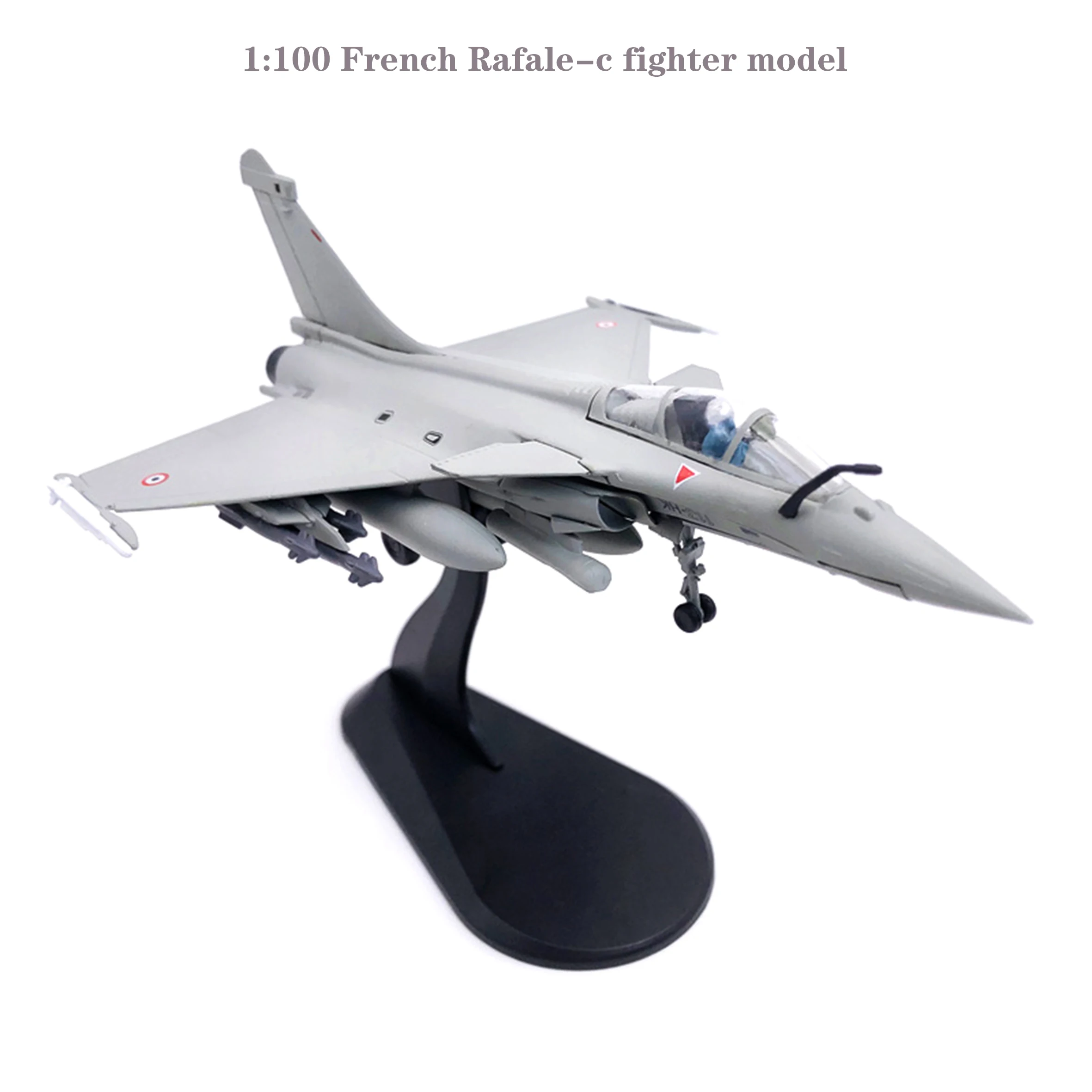 

1:100 French Rafale-c fighter model Alloy finished product collection model