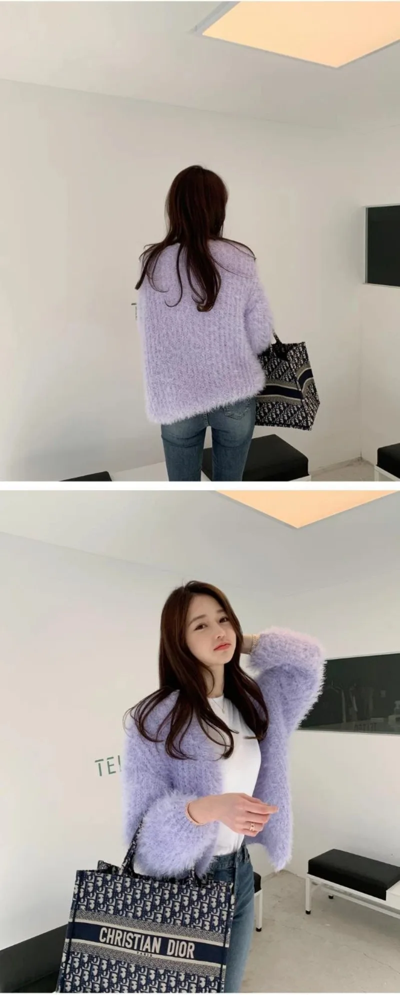Pink Cardigan