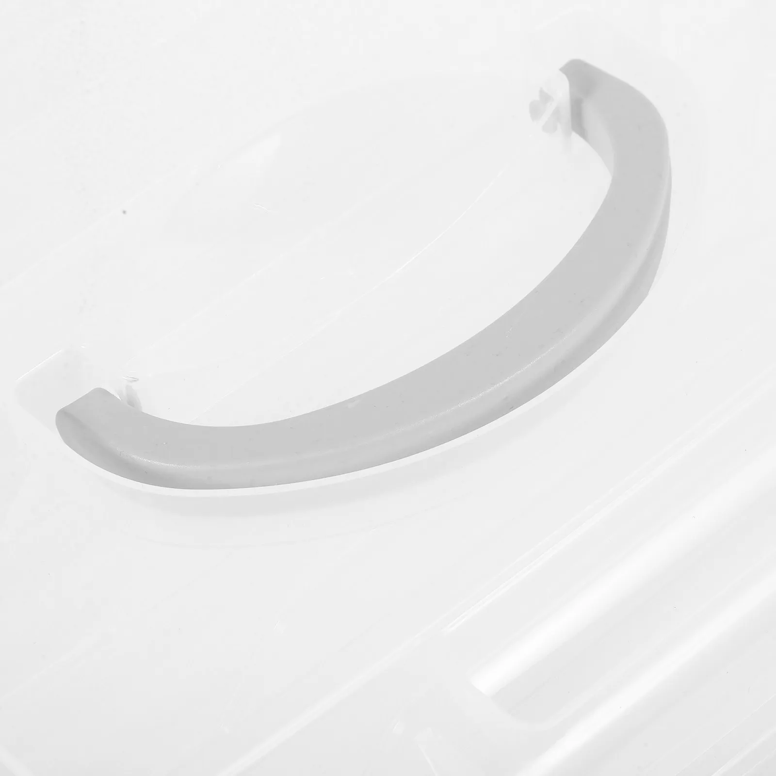 6칸 플라스틱 문서 정리함 투명 휴대용 파일 보관함 (종이, 증명서, 인사말 카드 보관용)