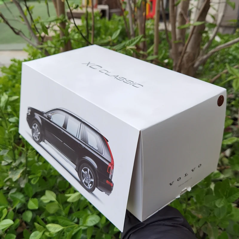1:18 볼보 XC 클래식 오프로드 차량 SUV 자동차 모델 난자 자동차 모델 정적 장식 생일 선물 명절 선물