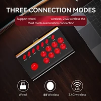 Y02 Wireless Arcade Joystick with Macro/Turbo Function for PS4/PS3/Xbox One/Switch/PC/Android/iOS Fighting Joysticks Controller - Image 2