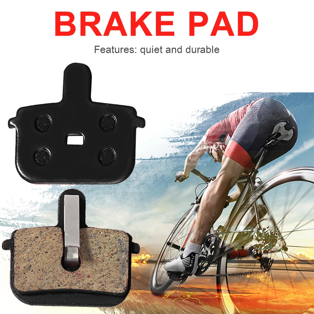 2 Sets Mountain Bicycle Brake Pads Durable Wear Resistant Quiet Bike