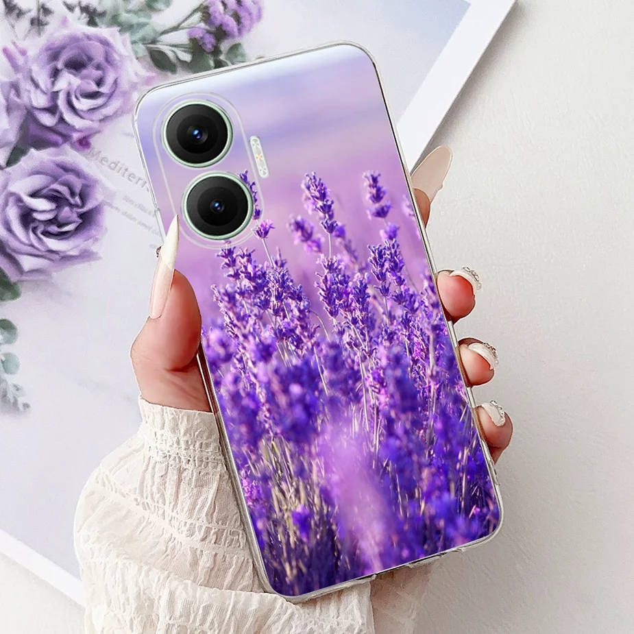 Stylish Painted Soft Slim Phone Case - For Xiaomi Redmi and Poco Series