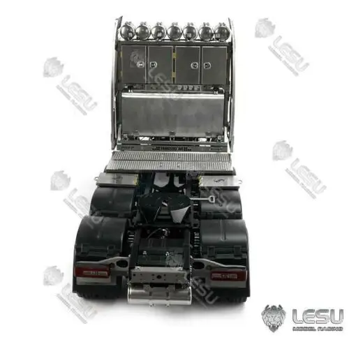 LESU 8*8 Metal Chassis Motor Compatible with 1/14 Tamiyaya RC FH16 Tractor Truck Trailer Model Toys TH16805 5