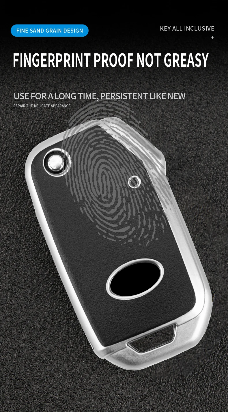 New Fashion Soft Tpu Flip Key Fob Cover Case Holder per Kia Sportage Cerato Forte 2019 2020 - Sacf53dddf0ef424ea9ffc8c7ce4e2406D