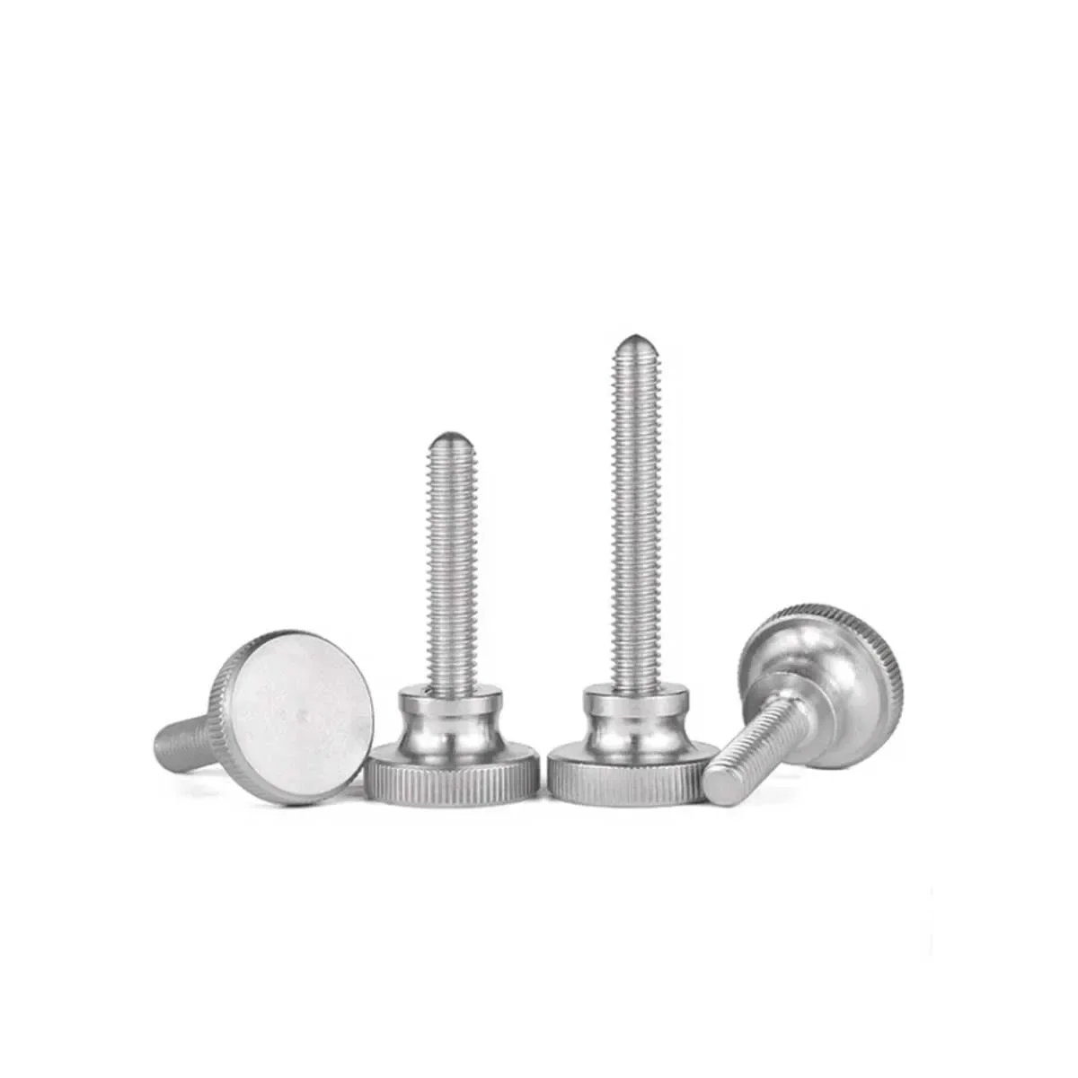 304 Stainless Steel High Head Knurled Hand Screw GB834 M2M3M4M5M6M8