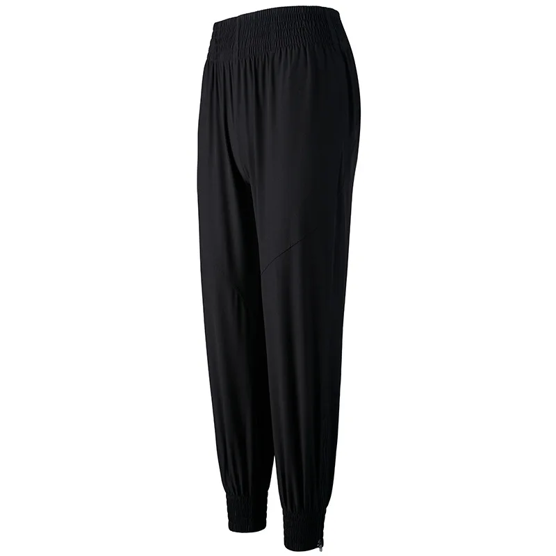 Yoga Pants Women's Loose Closure, Foot Binding, Fast Dry Running Fitness Overalls, High Waist Professional