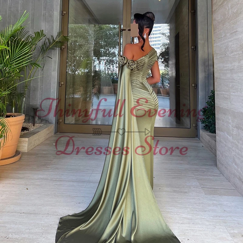 Prom Evening Dresses Mermaid One Shoulder Party Dress Formal Cocktail Prom Gowns Customized women prom dresses