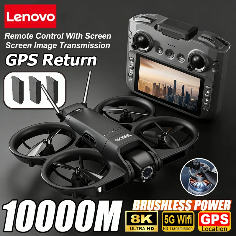 Drone Z906 4K/6K/8K HD avec caméra, pliable, WiFi, pour adulte