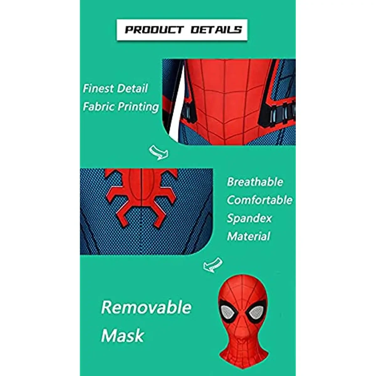 Spiderman Cosplay Costume 5