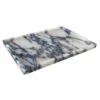 Luxurious Natural Marble Tray Calcutta Viola Storage Tray for Desktop/Kitchen/Vanity/Bathroom (12" x 8") 1