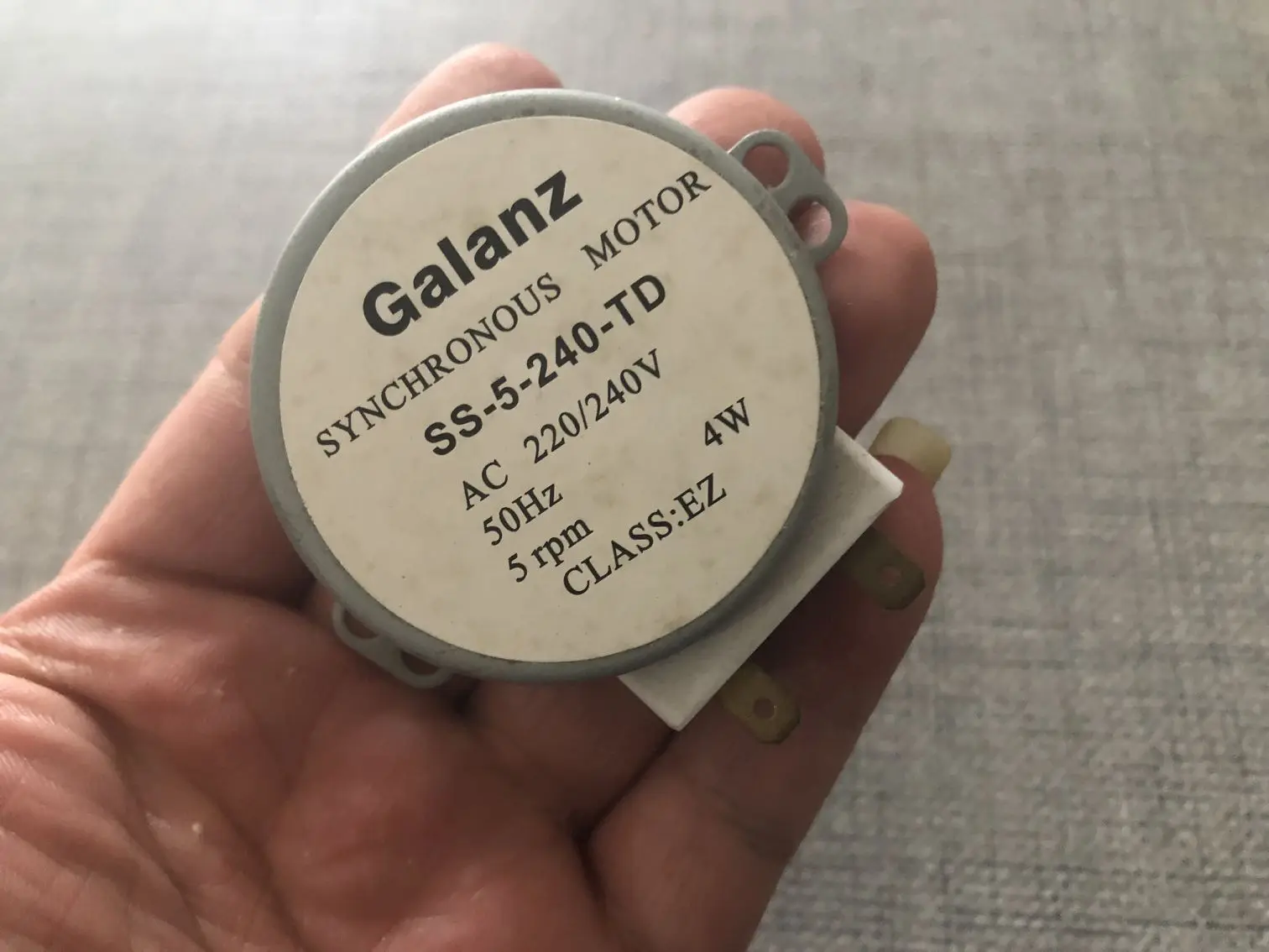 Original Galanz microwave synchronous motor Turntable motor SS-5-240-TD 220V microwave oven parts
