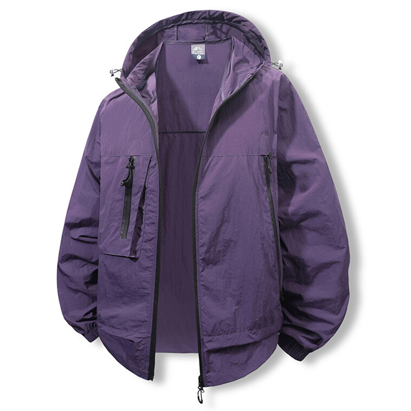 Summer Hooded Jacket Men Women Sun Protection Clothing Fishing Hunting Clothes Quick Dry Skin Windbreaker