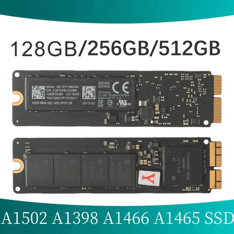 Original SSD For Macbook Air Pro Retina A1502 A1398 A1466 A1465
