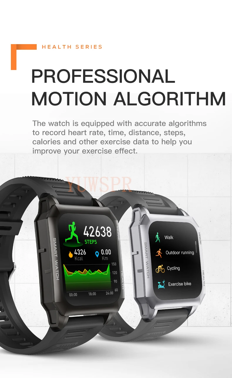 NEW Smart Watches Laser Health Assistant Heart Rate Blood Pressure Healthy Tracking Watch for Xiaomi Android 6.0 IOS 11.4 F900