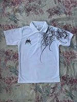 T-shirt polo Y2K imprimé rock gothique surdimensionné, chemise à col boutonné hip-hop, tee-shirt punk décontracté, minimaliste et tendance 1