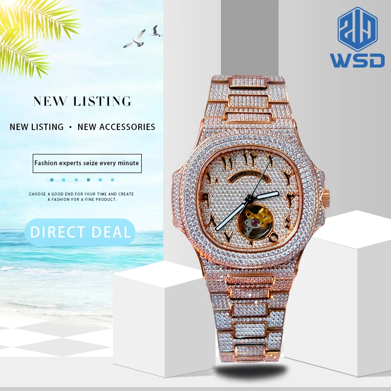 WhispererWaterproofAutomaticMechanicalWristwatchLuxurySapphire