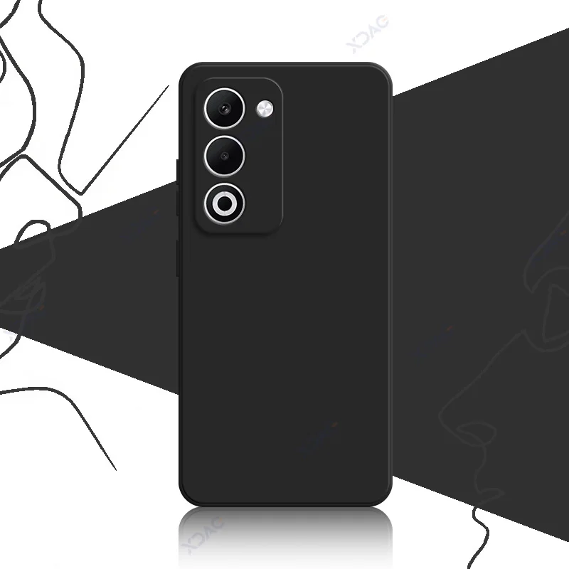 Luxury Dual Liner Protective Case - Full Shockproof Square Liquid Silicon Phone Cover