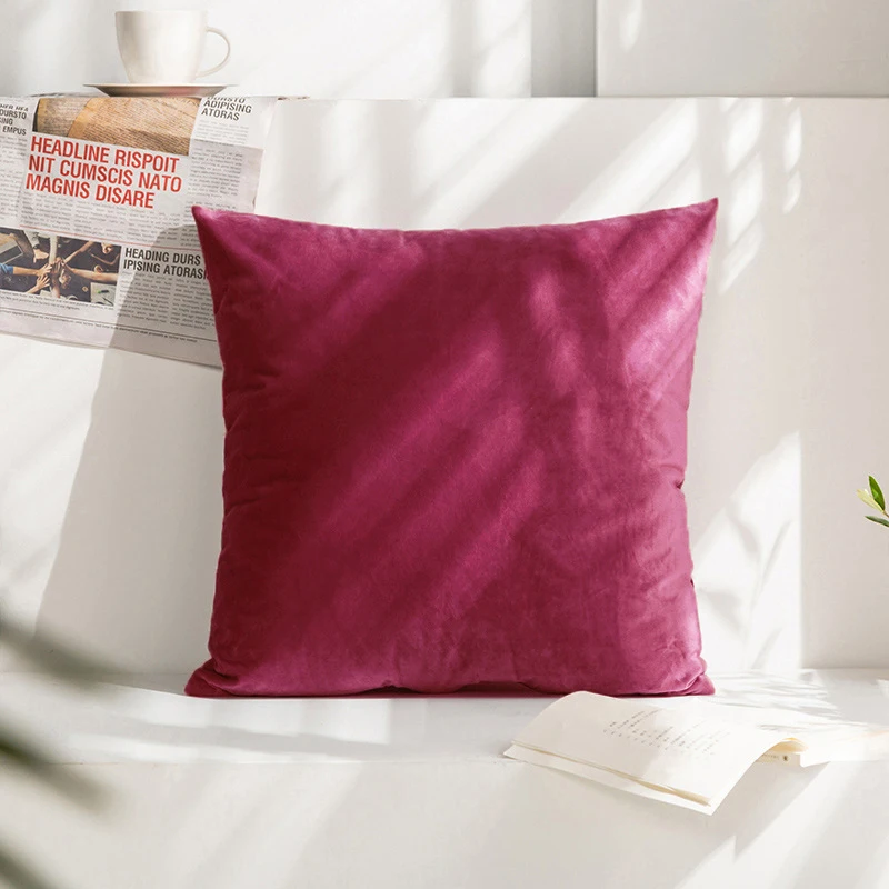 Luxurious Velvet Cushion Cover for Sofa - Nordic Decorative Pillow Cover, 30x50cm