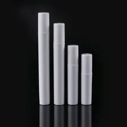 100PCS/LOT 2ml 3ml 4ml 5ml White Plastic Perfume Pen Atomizers Clasp Refillable Small Sample Spray Bottle