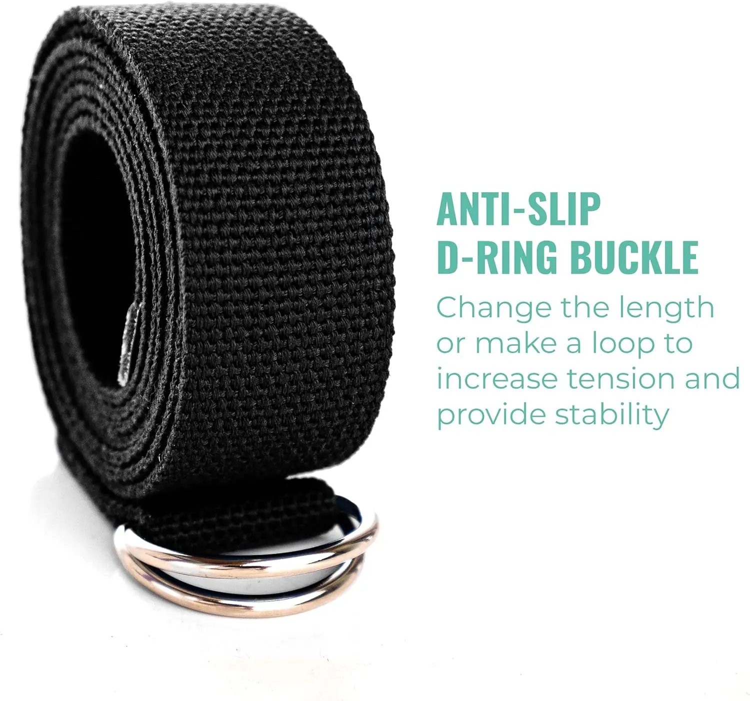 10 Non Slip Yoga Mats (68" x 24" x 4mm) and 10 6ft D-Ring Yoga Straps, Yoga Accessories for Schools and Studios