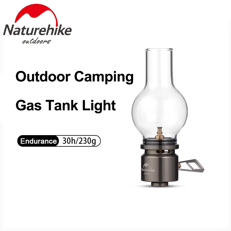 

Туристическая газовая лампа Naturehike, легкий портативный мини-светильник для кемпинга, энергосберегающий и долговечный светильник