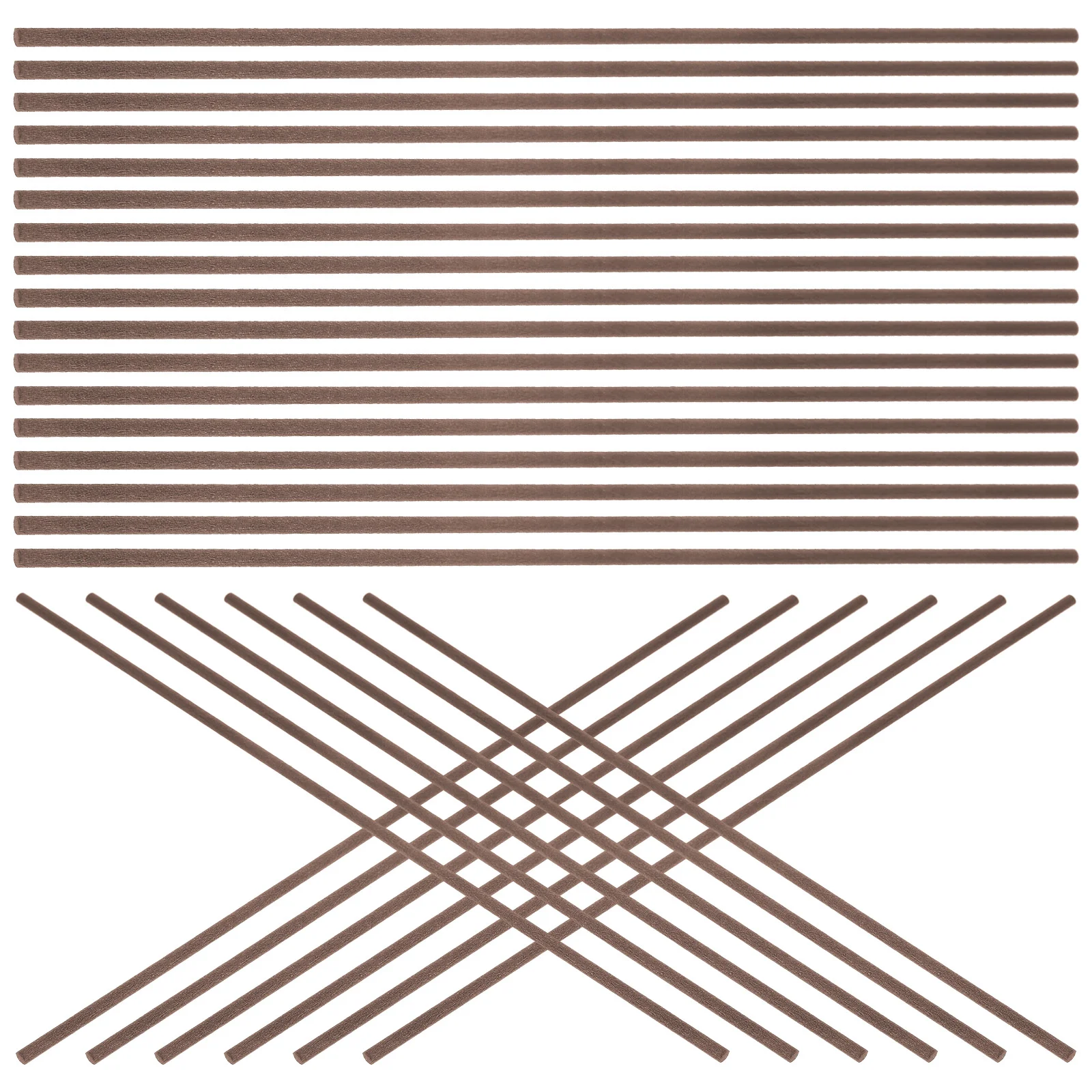 100 Pcs Aromatherapy Fiber Stick Essential Oil Diffuser Sticks Rattan Car Scent
