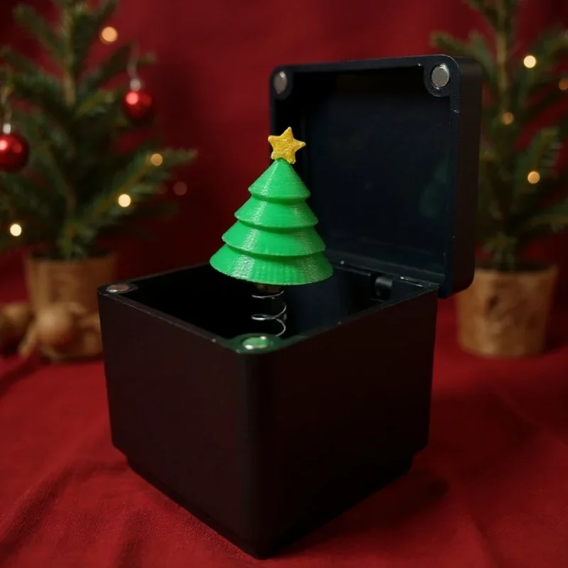 Een verrassingsgeschenkdoos met daarin een middelvingerring - een leuk geschenk - een