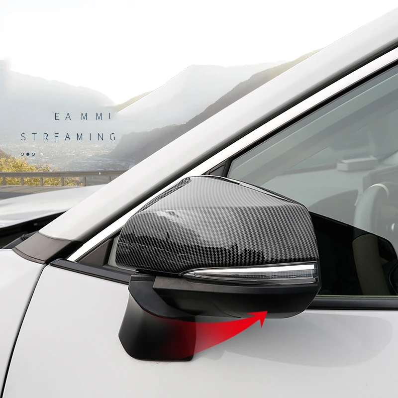 

Аксессуары для боковой двери, поворотное зеркало заднего вида, крышка зеркала заднего вида, защитная Накладка для Toyota Sienna XL40 2021 2022 2023