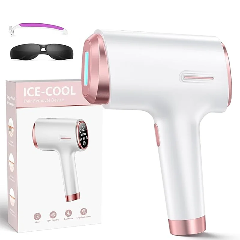 Ipl Laser Hair Removal Device For Face And Body With Ice Cooling_voghion.com