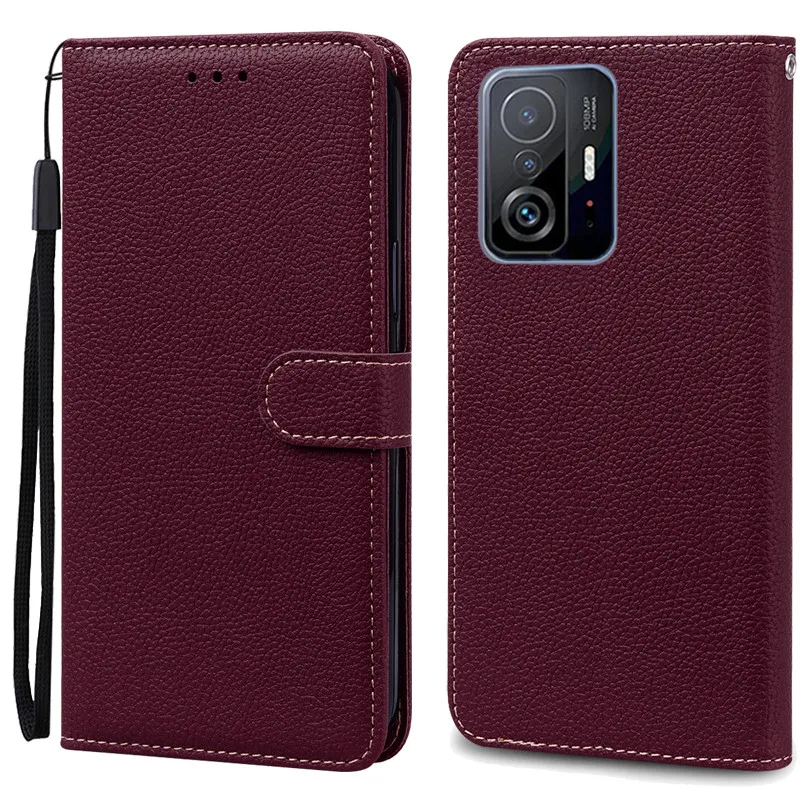 Leather Wallet Flip Case - Elegant Cover