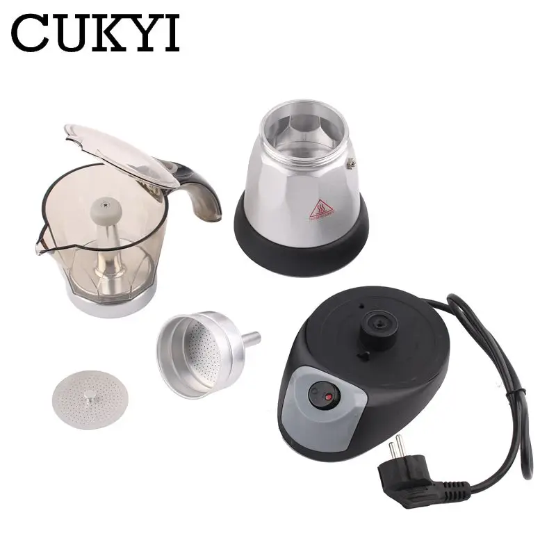 110V 220V Coffee Percolators Italian Mocha Coffee Maker Stovetop Tool Filter Percolator Cafetiere