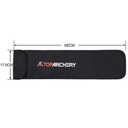 Dual Archery Bow Limb Bags - Easy Carry Protection for Recurve Bows, Ideal for Hunting and Shooting Accessories (Bow Riser Bag BL)