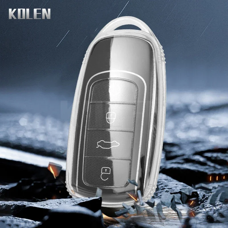 Premium TPU Car Key Remote Case Cover - Sleek Key Protector Accessory