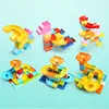 500g/bag Kawaii Big Size Creative Building Blocks Set Colorful Classic Basic Silde Bricks DIY Toys For Kids Baby Christmas Gift 3